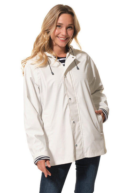 Ciré mixte zippé à capuche