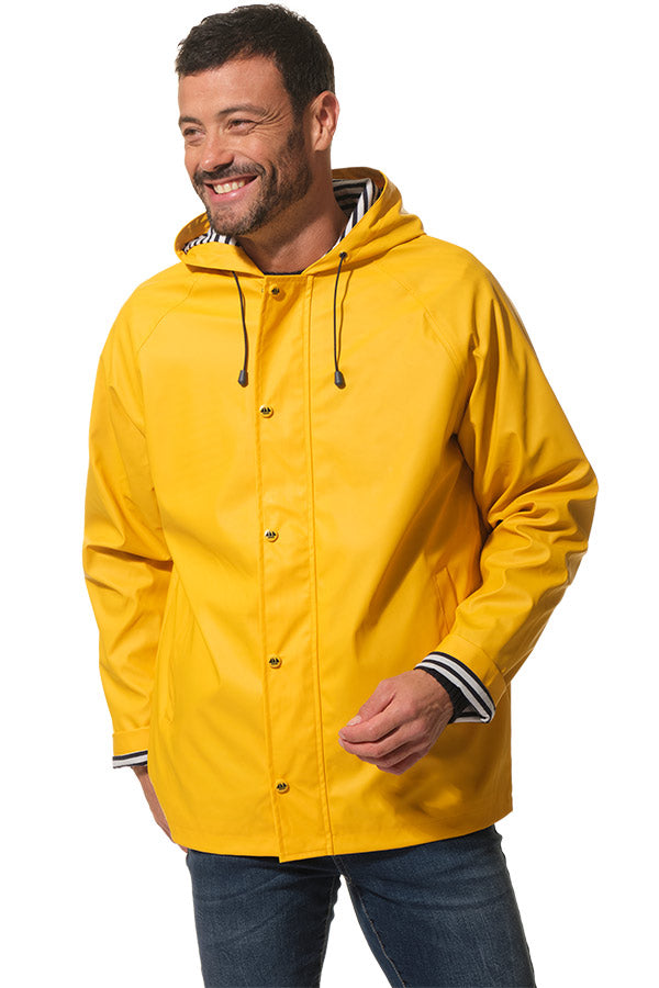 Ciré mixte zippé à capuche