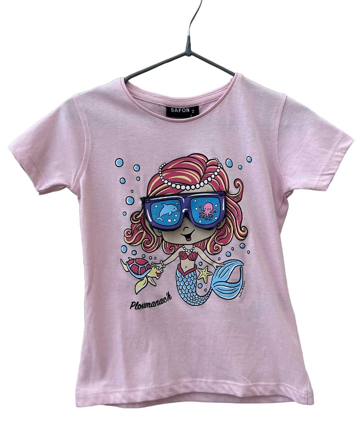 T-shirt Sirène relief