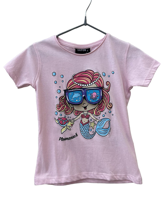 T-shirt Sirène relief